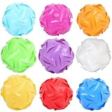 Original DIY Lampe Schatten Puzzle Jigsaw IQ lightshade – Decke Lampenschirm – Beleuchtung Moderne Pendelleuchte – Flat Pack Self Assembly 30pcs Set Durchmesser 30 cm (weiß) - 3