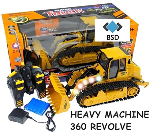 Preisvergleich Produktbild Baufahrzeug SUPER TRUCK 360 REVOLVE - Ferngesteuertes Bulldozer - Schaufelbagger - Radlader - Baufahrzeug ferngesteuert Bagger - Heavy Machine