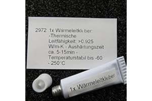 DESCONOCIDO Wärmeleitender Klebstoff, 5 g, CPU, IC, LED, RAM, Wärmeleitpaste