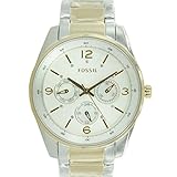 Fossil Herren Analog Quarz Uhr mit Edelstahl Armband BQ1072