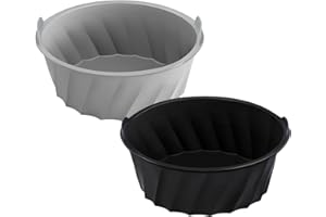 ‎IMAGE Silikon Schongarer Liners Kompatibel für Crock Pot 6 QT, 6 Quart Oval Slow Cooker Liners 2PCS, Wiederverwendbare Silikon Schongarer Liner für Crock Pot 2PCS