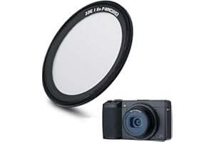 JJC Filtr UV do aparatu Ricoh GR IV, III, IIIx HDF, II, 4, 3, 2, ultra cienki, 19-warstwowy, wielokrotnie powlekany filtr obiektywu ochrona
