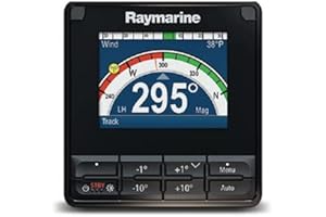 Raymarine P70s Control Piloto Automático con Pantalla de 3.5 Pulgadas Resistencia al Agua Ipx6 E70328, unità di Controllo Unisex Adulto, Nero, Taglia Unica