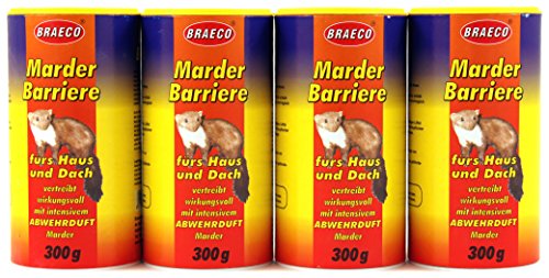 Marder Barriere 600g (2 Dosen) Marderabwehr Marderschreck Marderfalle Marderstop (523) - 2