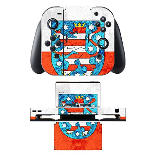 Preisvergleich Produktbild Disagu SF-sdi-5542_753 Design Skin / Folie für Nintendo Switch / Controller / Dockingstation - Motiv Thüringen klar