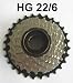Produktbild Shimano Schraubzahnkr.HG22 14-28Z. 6f.
