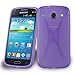 Produktbild Cadorabo Hülle für Samsung Galaxy CORE DUOS - Hülle in Flieder VIOLETT – Handyhülle aus flexiblem TPU Silikon im X-Line Design - Silikonhülle Schutzhülle Soft Back Cover Case Bumper