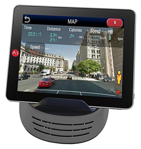 AsVIVA C16 2in1 Cardio Elliptical Crosstrainer und Heimtrainer mit 15kg Schwungmasse, Bluetooth Computer mit App Nutzung mit 8 Widerstandsstufen und flüsterleisem Riemenantrieb - 4