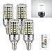 Produktbild GreenSun LED 4er E14 5W 56*5736SMD LED lampe Leuchtmittel Birne Mais Glühbirne Glühlampe Strahler Energiesparlampe Licht Beleuchtung Bulbs 85-265V Kaltweiß(6000-6500K)