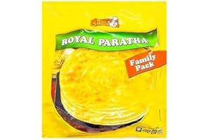 VEENAS Mon Salwa Royal Paratha | 18pcs | Family Pack | Easy to Cook | Ready to Eat | Frozen Paratha | 1440g