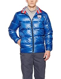 Nebulus Mallory, Plumas para Hombre, Azul Índigo, M