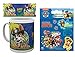 Produktbild Set: Paw Patrol, Tracker Foto-Tasse Kaffeetasse (9x8 cm) Inklusive 1 Paw Patrol Poster-Sticker Tattoo Aufkleber (12x10 cm)