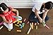 Tegu Classroom Magnetic Wooden Block Set (130-Piece, Tints)