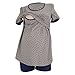 Anita Maternity Women's 1/2 Sleeve Pyjama - Multicoloured - Mehrfarbig (starry sky 755) - 10 (Brand size: S)