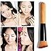 Fashion Base® 3+1 Makeup Brush Set-3Pcs Professional Makeup Brushes Set+Makeup Sponge-Face Powder Liquid Foundation Oval Cream Concealer Makeup Brushes-Beauty Cosmetics-Make Up Cleaning Sponge Powder Puff