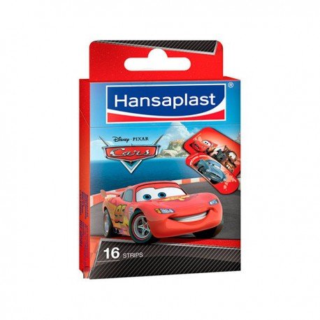 HANSAPLAST TIRITAS CARS 16 UNIDADES