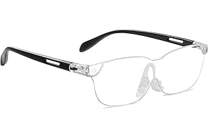 OKH Lupas de 160% con Manos Libres para Trabajo cercano, Lectura, Costura, Pasatiempos, Manualidades, Ligera (1 Unidad)