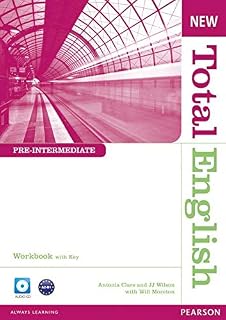 New Total English Pre-Intermediate Workbook with Key and Audio CD Pack