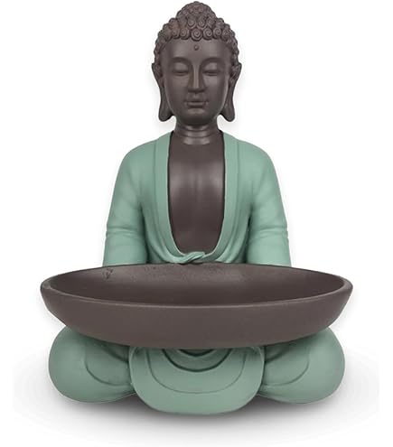 GURU SHOP Holzfigur Feng Shui 20 Cm - Handgeschnitzte Liebesstatue Aus Suar-Holz