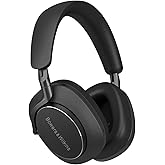 Bowers & Wilkins PX8 wireless over-ear headset, Bluetooth and noise canceling, black