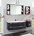 Produktbild Puris Crescendo Badmöbel Set / Waschtisch / Unterschrank / 2D-Spiegelschrank
