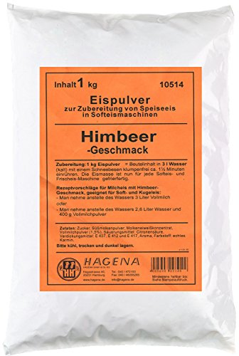 Preisvergleich Produktbild Softeispulver Himbeer-Geschmack, 1 kg
