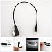 Produktbild Audi VW Aux Cable, Geotech AMI MDI MMI Audio Music Interface to 3.5mm Jack Audio MP3 AUX-IN Cable Adapter | Data Sync Transfer | for iPod iPhone 4 4S 5 5S 6 6 plus Mini Samsung Galaxy S3 S4 S5 Note HTC MP3 player & etc | 4F0051510L | for Audi A3 A4 A5 A6 A8 S4 S6 S8 Q5 Q7 R8 , Volkswagen Jetta GTI GLI Passat CC Tiguan Touareg EOS | AMI/MDI/MMI/AUX - Black