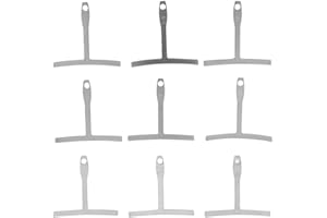 BNINETEENTEAM Uniwersalny miernik gitarowy, 9 szt. Miernik promienia do rysowania gitary do naprawy i konserwacji gitary Miernik promienia Akcesoria gitarowe do instrumentów muzycznych