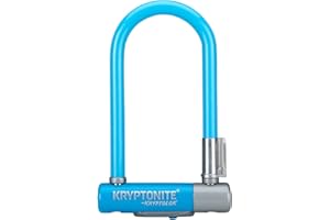 Kryptonite Antivol en U Kryptolok Mini-7 - Antivol de Vélo, Niveau de Sécurité 6/10, Conçu pour Résister aux Effractions, Dimensions 8,2 cm x 17,8 cm, Couleur Orange