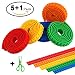 Produktbild CLIP & MOVE 5 Lego kompatible Bänder Zum aufkleben Inklusive Sicherheitsschere für Kinder - Jedes Band ist biegsam, Wiederverwendbar, Selbstklebend und 1 Meter Lang