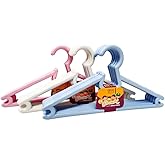 DecoBella 6-Piece Plastic Children's Clothes Hanger, 0.6x27x14 cm, Asorti