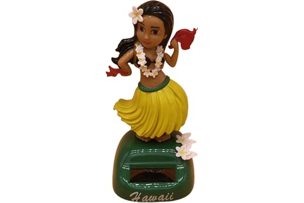 Danseuse Hawaienne Voiture Qui Bouge,Figurine Solaire Dansante,Danseuse Hawaienne Voiture Solaire,Poupée Hawaïenne Dansante À Énergie Solaire,Figurine Tableau De Bord,Décoration Voiture Solaire