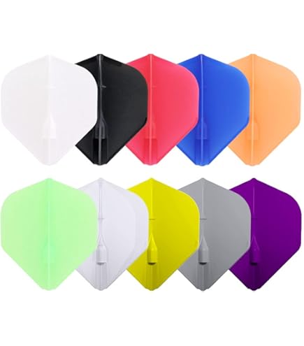 Robson Plus Crystal Clear Std.6 Darts Flights