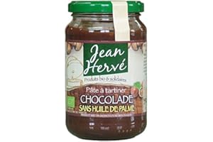 JEAN HERVE Jean Hervé - Pate à tartiner Chocolade bio sans huile de palme 350g