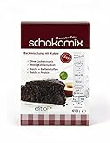 Azúcar libre schokoback mezcla con poco hidratos de carbono y rico en proteínas y fibra