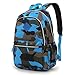 Produktbild Schulrucksack Jungen Teenager, Camo Rucksack Kinder für Schule - Blau