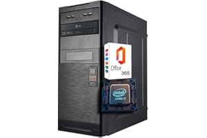 Betazon PC Fisso Desktop NUOVO • Cpu intel core i7-4790 • 32GB RAM DDR3 • 1TB SSD • Windows 11 Pro • Office 365 • Pronto All'Uso • USB 3.0 • DVD • Cavo Display port e pennetta wifi in omaggio