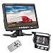 Produktbild ETiME 7 Zoll LCD Monitor 18 IR LED Rückfahrkamera Monitor Auto LKW Bus wasserdicht Kamera+ 10M Kabel Auto Rückansicht Kit Auto Rückfahrsystem
