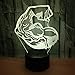 Produktbild KAIYED Dekorative Tischlampe 3D Led Lampe Nachtlichter Muscle Show Modellierung 7 Farben Ändern   Kreative 3D Illusion Lampe Für Schreibtischlampe Gym Decor Geschenke