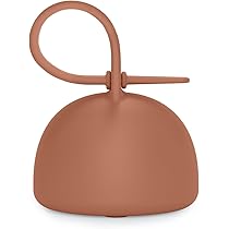 Aolso Siliconen fopspeenbox, opbergdoos, BPA-vrije fopspeenhouder, draagbare fopspeenhouder, waterdichte fopspeenbox, meisjes en jongens (roze