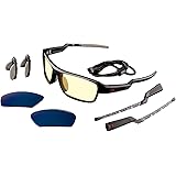 Gunnar Gaming- und Computerbrille - Lightning Bolt 360 - Blaulichtfilter Brille, Premium Blaufilter, UV-Schutz,