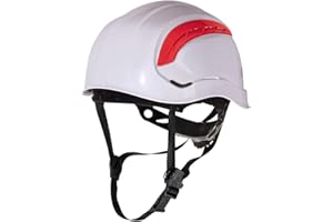 DeltaPlus 965157 - Casque de sécurité contre le vent en granite, blanc