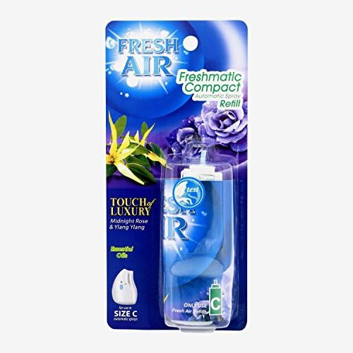 5 x Freshmatic Compact Unit Refills Spray Compact Machine Refills. (Midnight Rose &amp; Ylang Ylang)