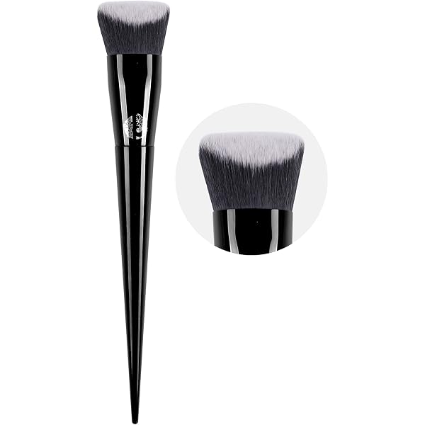 Luxury Grey 1018 Präzisions-Maxi-Pinsel – Synthetisch, Für Make-up, Korrektur & Contouring