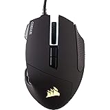 CORSAIR SCIMITAR RGB ELITE Mouse da Gioco MOBA/MMO con Cavo - 18.000 DPI - 17 Pulsanti Programmabili - Compatibile con iCUE -