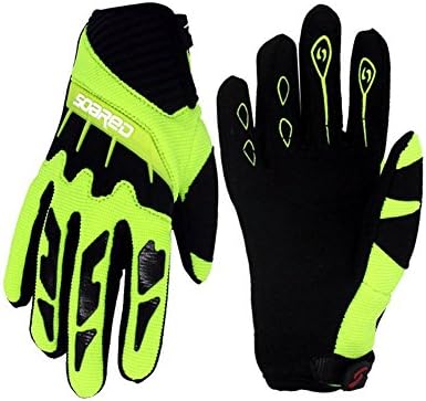 Gtopart breathable 50g children summer bicycle gloves, skate board gloves, roller skate gloves, Green, XX-Small