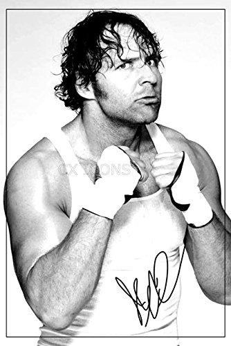 Dean Ambrose unterzeichnet Foto Print 2 – großartige Qualität – 30,5 x 20,3 cm (A4)