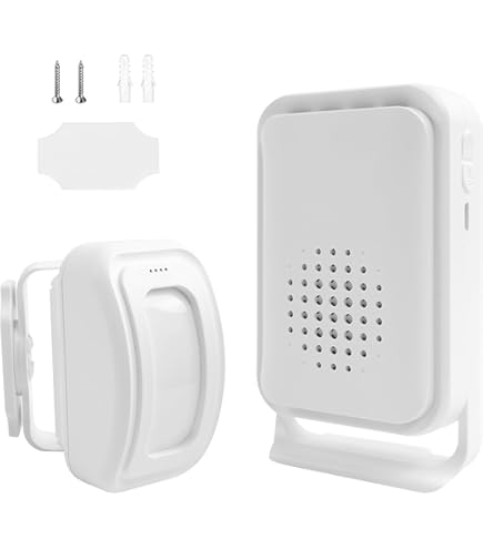 Sensore Movimento Wireless Con Allarme - Doppio Pack Per Esterni/Interni, Batterie Incluse - Foto 8