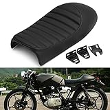 Triclicks Schwarz Motorrad Hump Vintage Retro Cafe Racer...