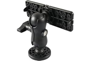 berjalan Marine Boot Fisch Finder Halterung 360 Grad Echolot Basis Halterung Universal Fisch Finder Halterung GPS MAP Platte